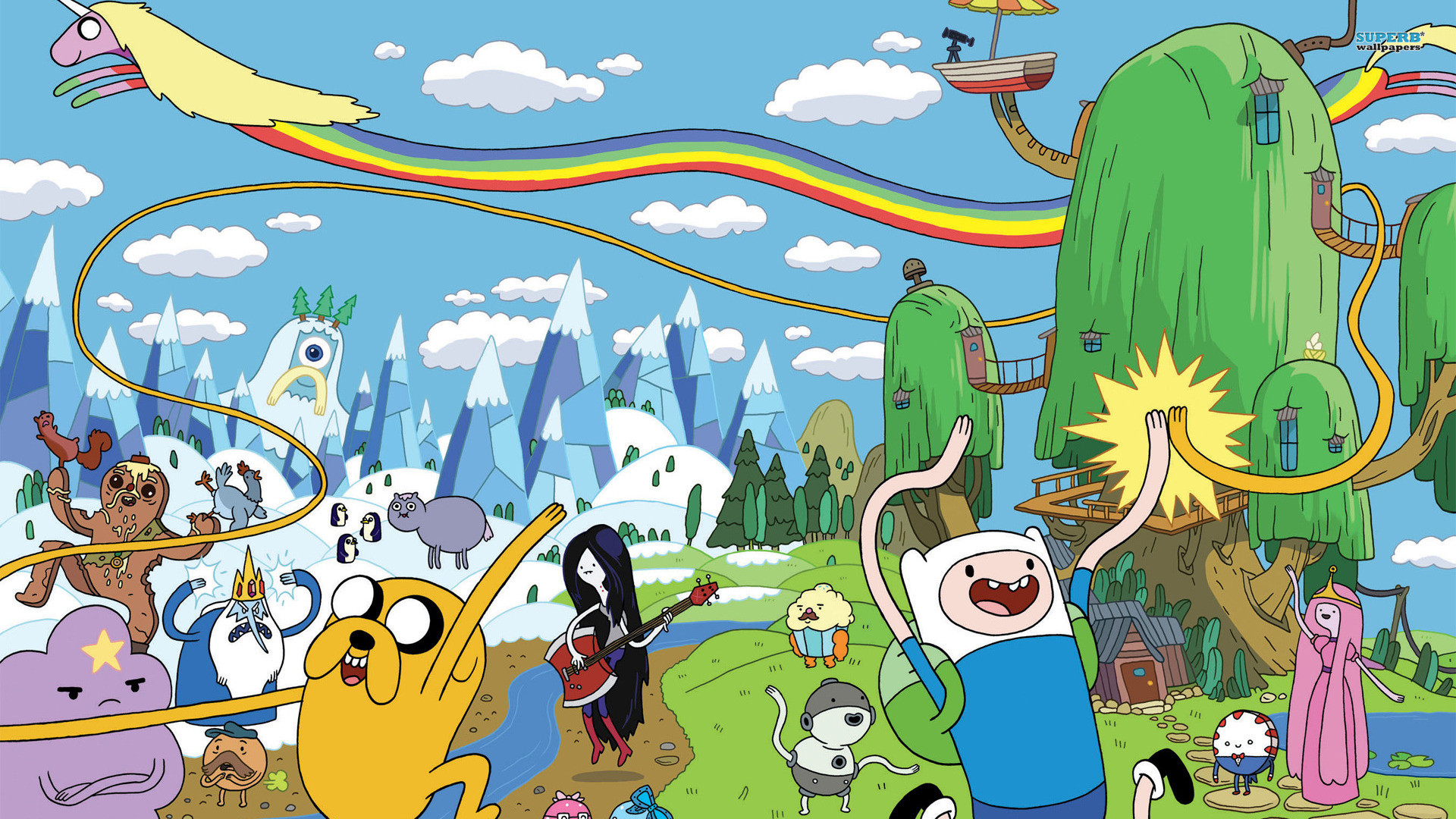 Adventure Time Wallpapers New Tab