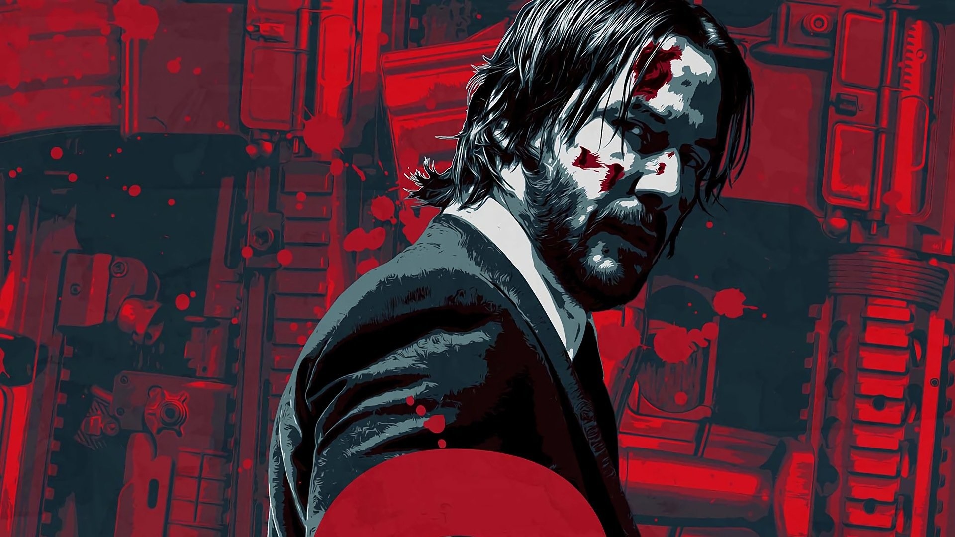 John Wick New Tab Theme